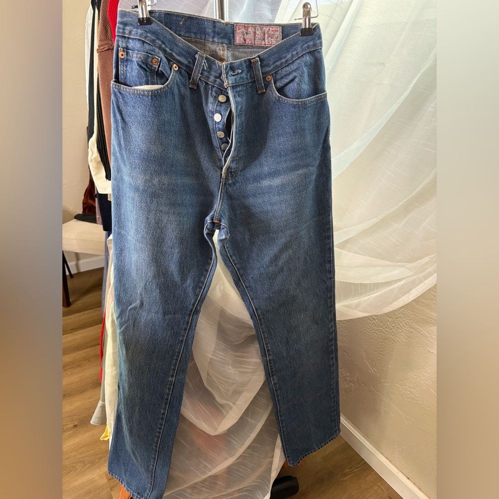 Vintage 1980’s 501 Levi's Men's Straight Jeans
